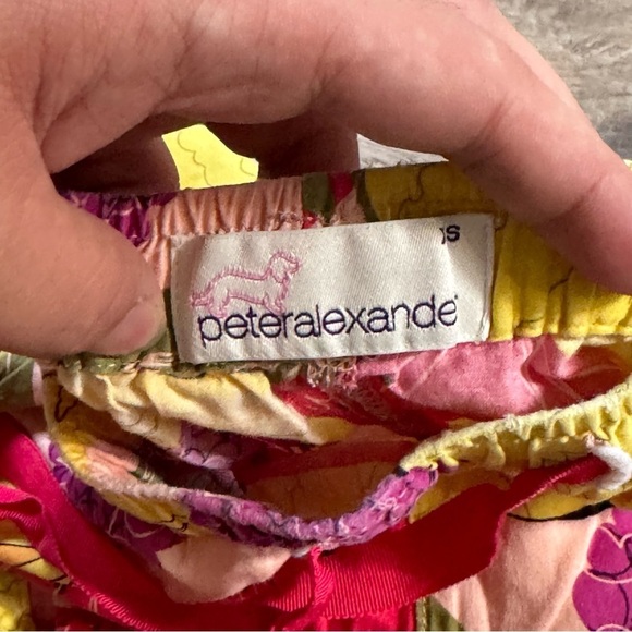 Peter Alexander Mixed Fruit Print Drawstring Waist Pajama Shorts - Picture 5 of 7